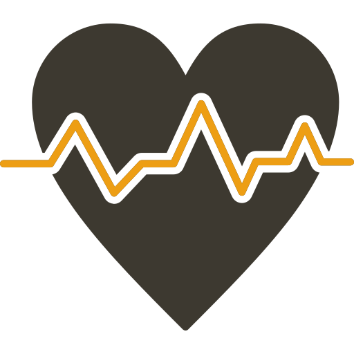 Pulse rate free icon