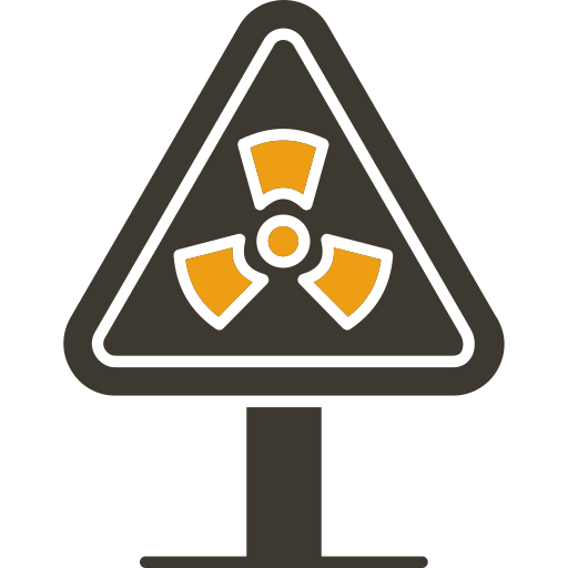 Radiation sign - Free industry icons