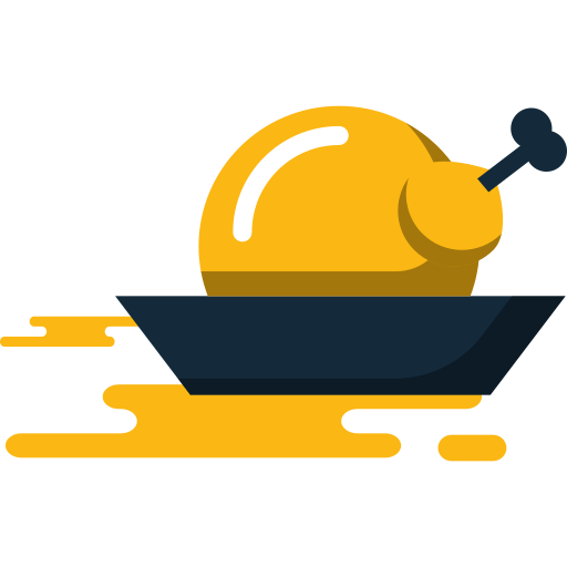 Chicken free icon