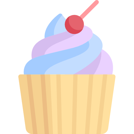 Cupcake Special Flat icon