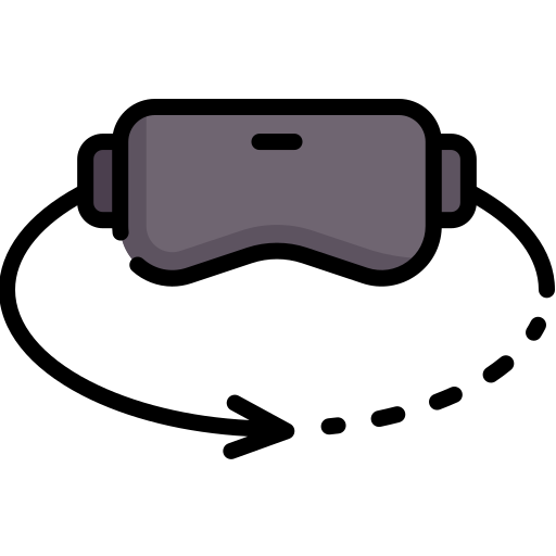 gafas vr icono gratis