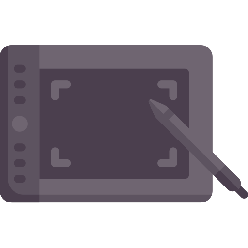 Graphic tablet Special Flat icon