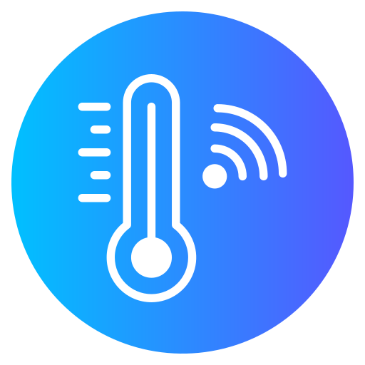 control de temperatura icono gratis