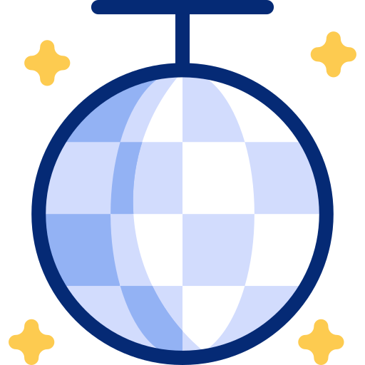 bola de disco icono gratis