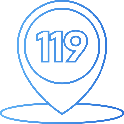 119 Icône gratuit 119 Icône gratuit