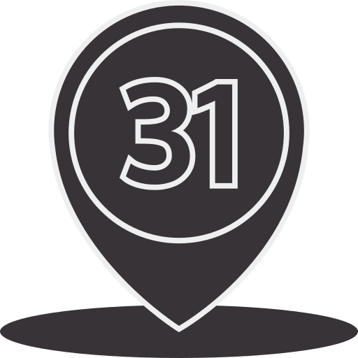 Тридцать один бесплатно иконка