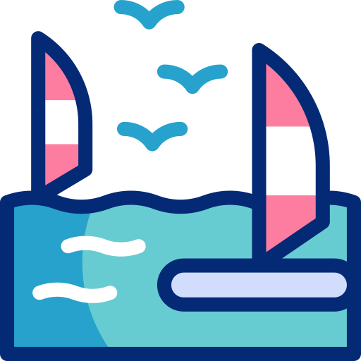 Sailing free icon