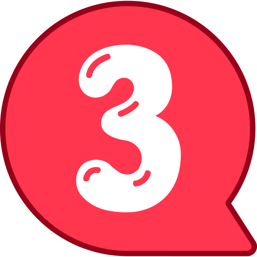 drei kostenlos Icon drei kostenlos Icon