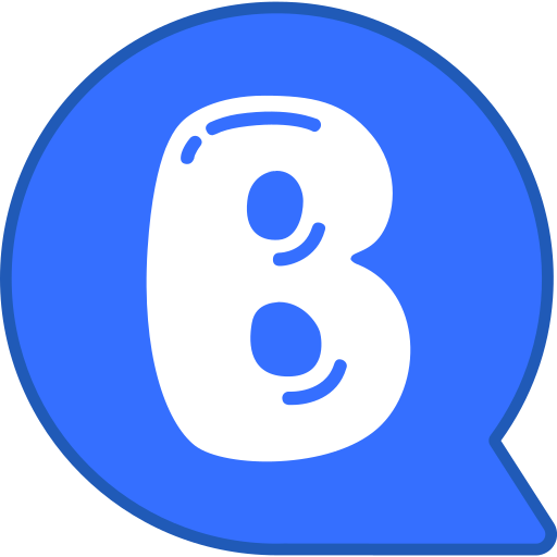 letra b icono gratis