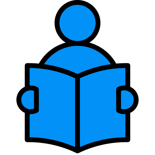 libro de lectura icono gratis