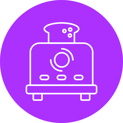 tostadora icono gratis