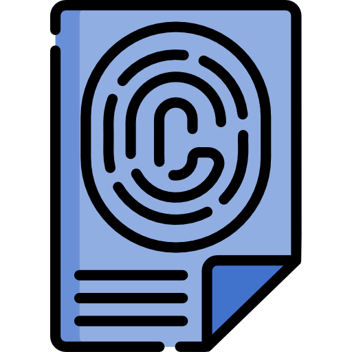 empreinte digitale Icône gratuit