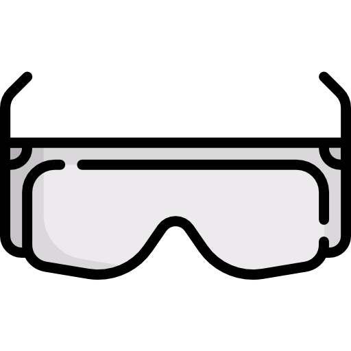 lentes de seguridad icono gratis