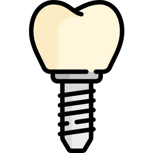 implante dental icono gratis