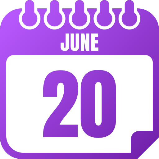 20 de junio icono gratis