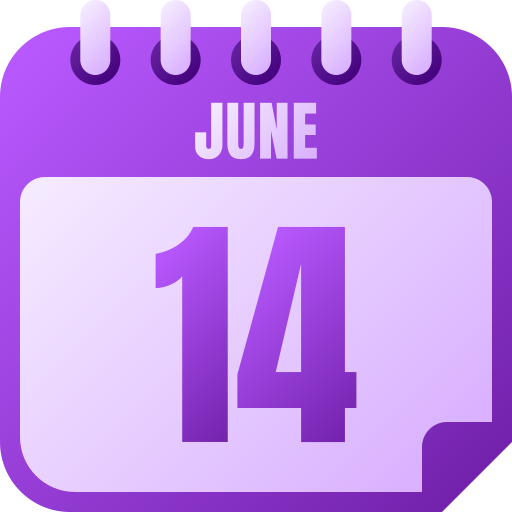 14 de junio icono gratis