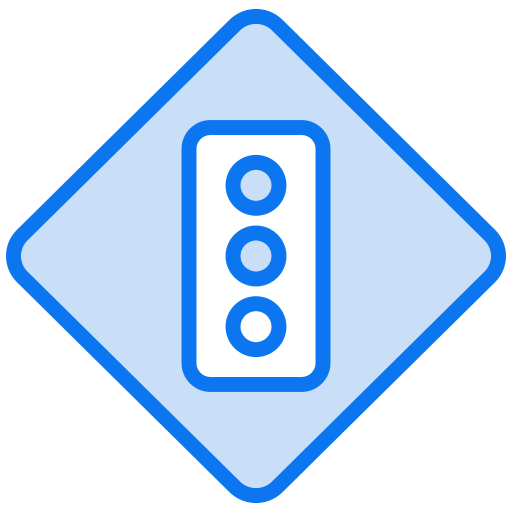 Traffic light free icon