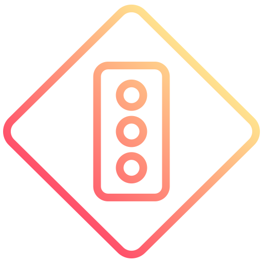 Traffic light free icon