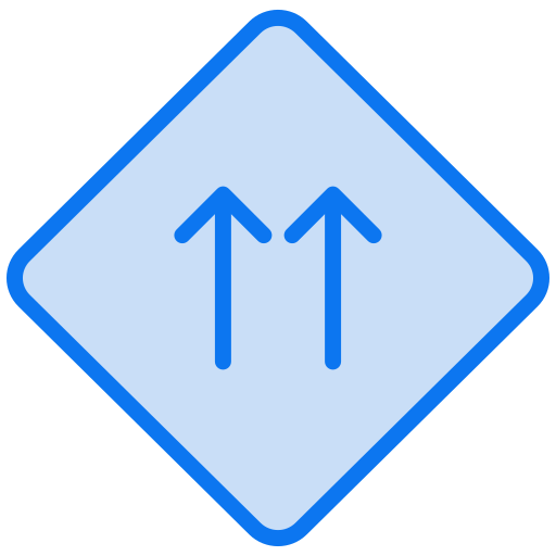 One way free icon One way free icon