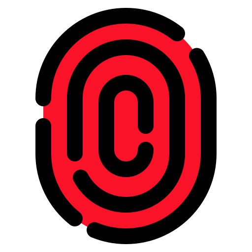 empreinte digitale Icône gratuit