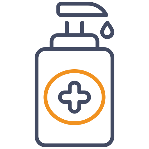 Hand sanitizer free icon