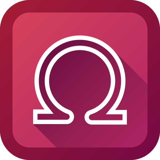 omega icono gratis