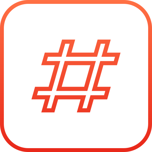 hashtag Icône gratuit hashtag Icône gratuit