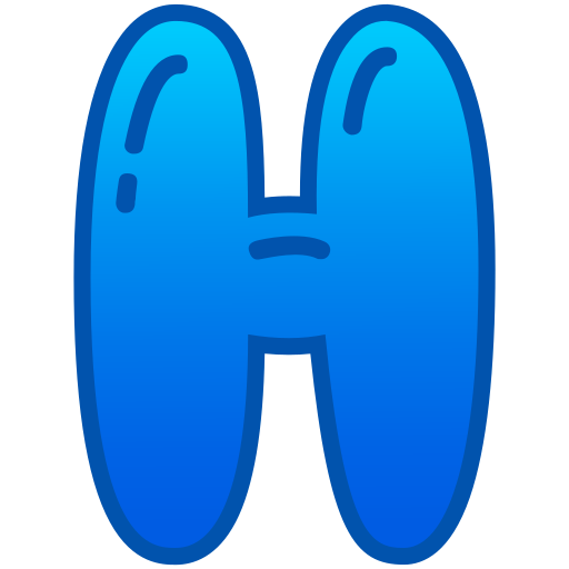 Letter h - Free education icons
