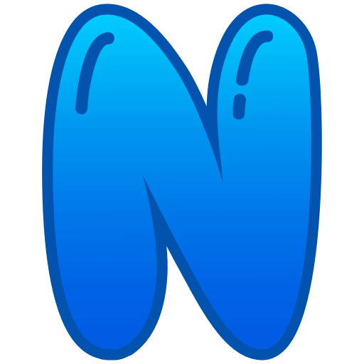 Letter n - Free education icons