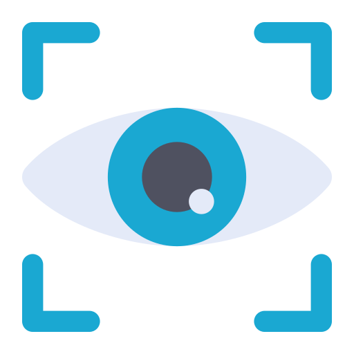 escáner ocular icono gratis