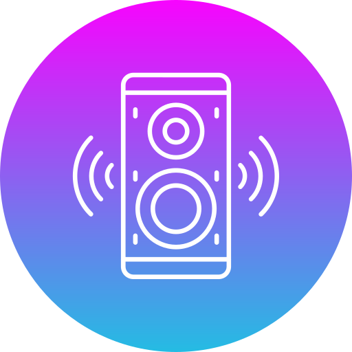 altavoz inteligente icono gratis