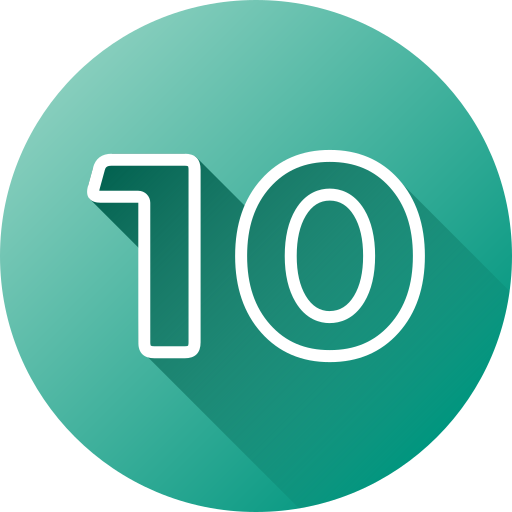 nummer 10 kostenlos Icon