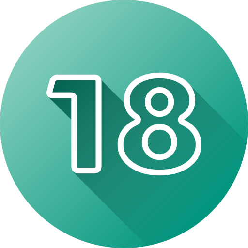 nummer 18 kostenlos Icon nummer 18 kostenlos Icon