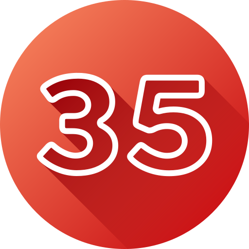 Тридцать пять бесплатно иконка
