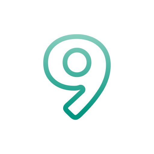 numéro 9 Icône gratuit numéro 9 Icône gratuit