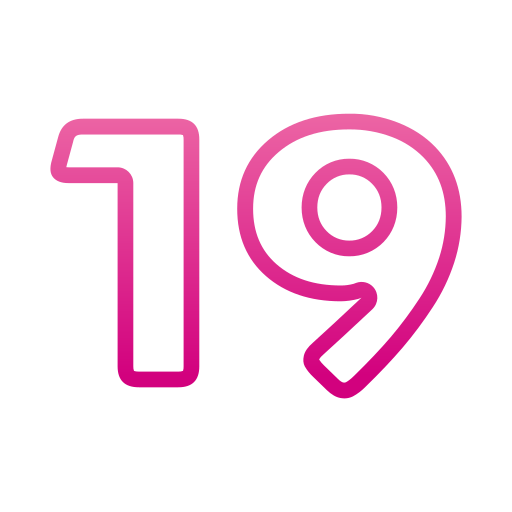nummer 19 kostenlos Icon nummer 19 kostenlos Icon