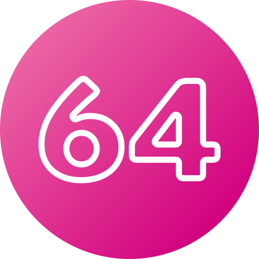 64 icono gratis