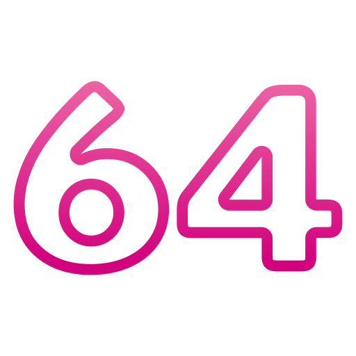 64 icono gratis