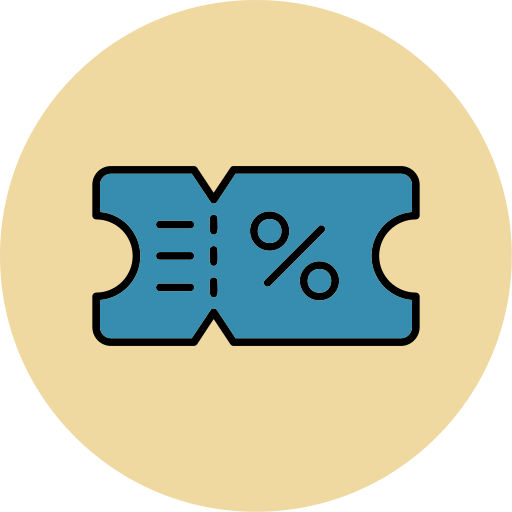 cupones icono gratis