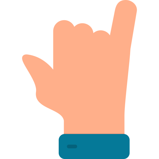 Hang loose hand - Free hands and gestures icons