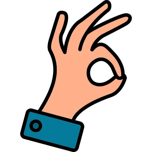 de acuerdo icono gratis