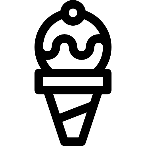 아이스크림 무료 아이콘