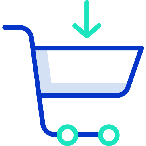 carrito de compras icono gratis