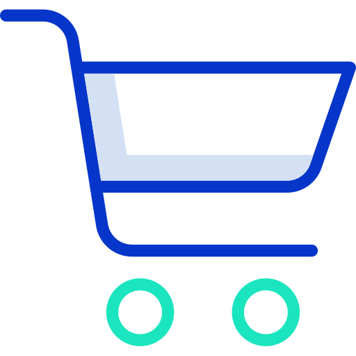 Shopping Cart Icongeek26 Outline Colour Icon