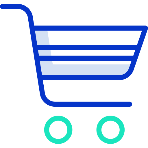 Shopping cart Icongeek26 Outline Colour icon