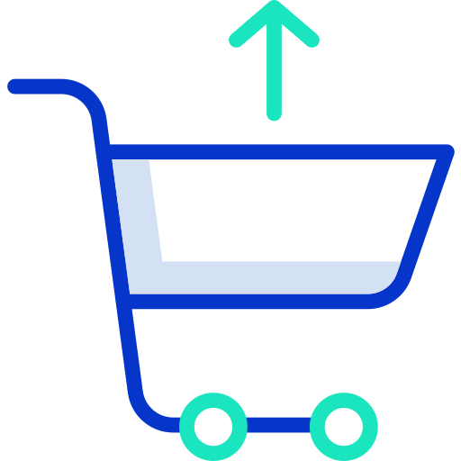 Shopping cart Icongeek26 Outline Colour icon