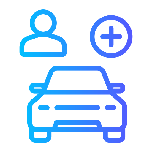 Share ride free icon