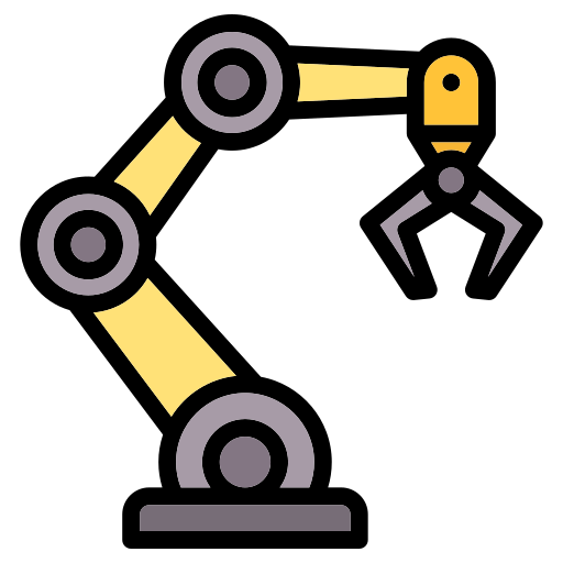 Robotic arm Generic color lineal-color icon