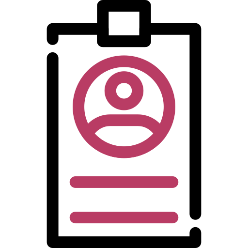 tarjeta de identificación icono gratis