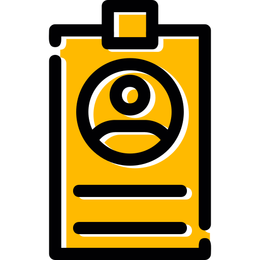 tarjeta de identificación icono gratis